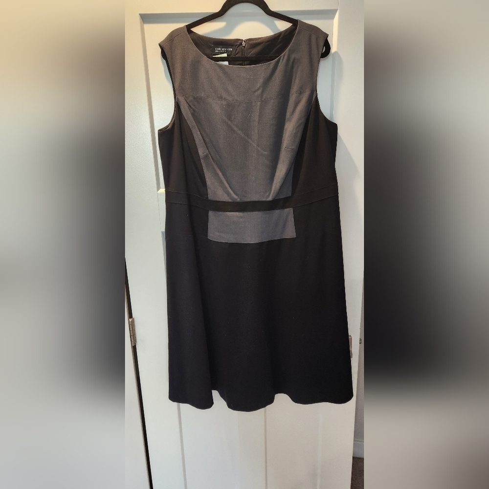 NWT Jones New York Midi A line coloblock dress plus size 18w